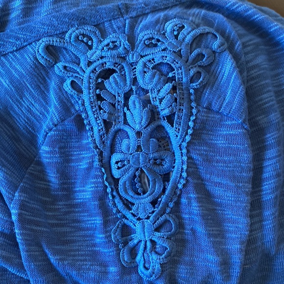 Absolutely famous blue over shirt size woman’s XL NWT - Picture 5 of 5